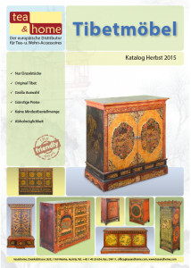 Katalog mit Möbeln aus Tibet - Cover