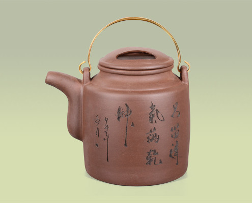 Teekanne aus Ton 1,3 Liter