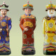 Kaiser-Figuren aus Keramik