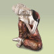 Figur aus Polyresin, Buddha