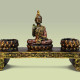 Figur aus Polyresin, Buddha