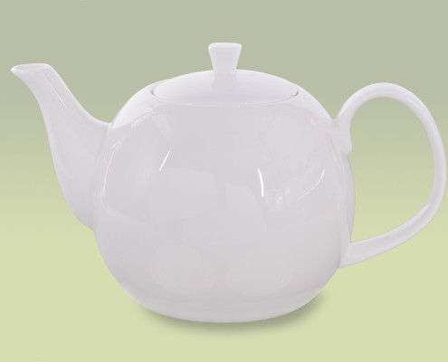 Teekanne aus Fine Bone China