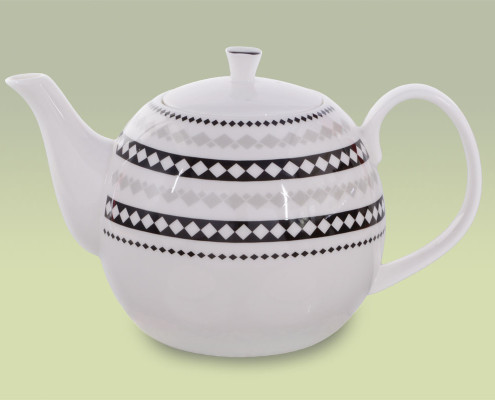 Teekanne aus Fine Bone China